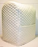 Quilted Kitchenaid 7 & 8 Quart Lift Bowl Stand Mixer Cover (Cream)