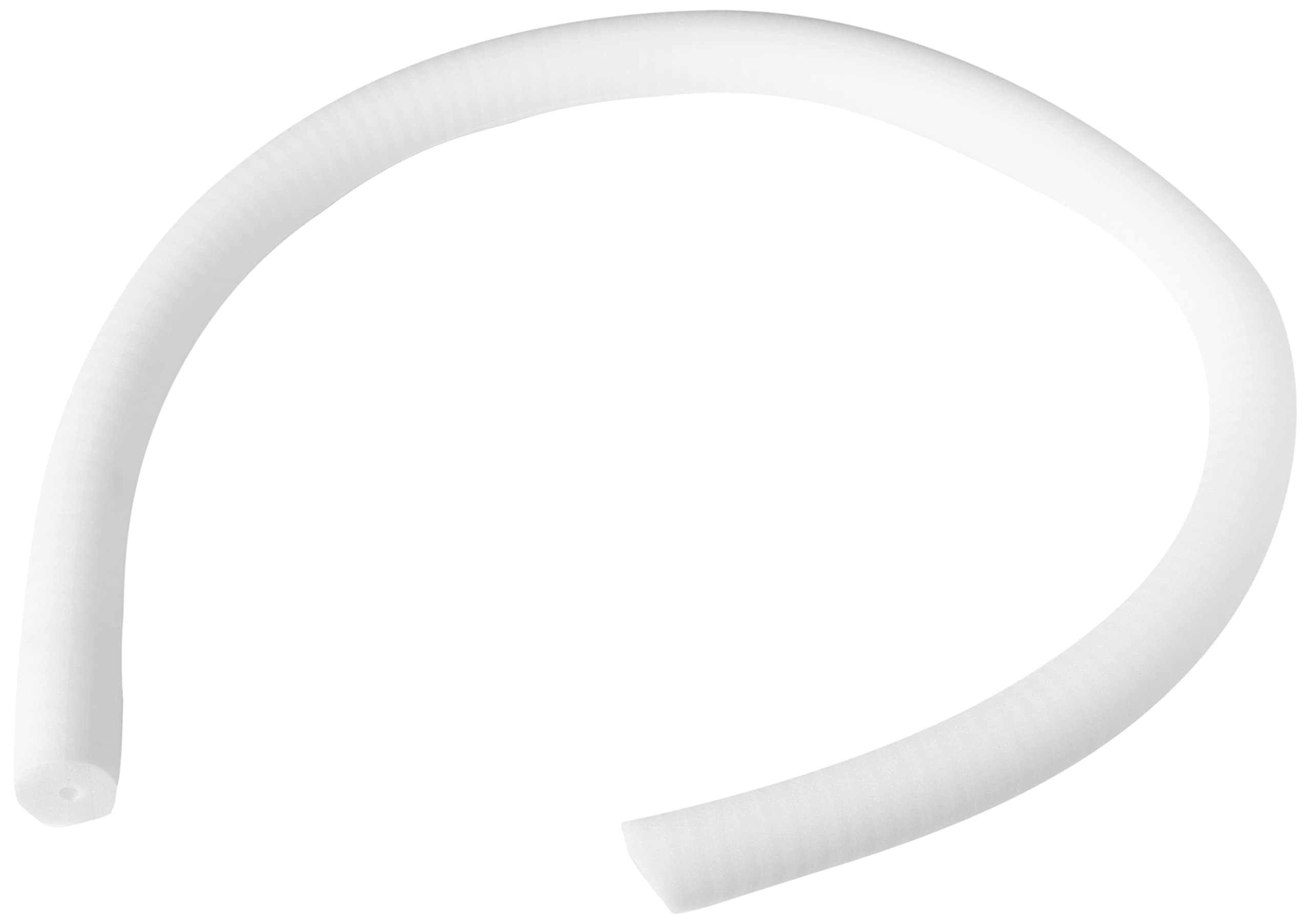 Homecraft Plastozote Foam Tubing, 6 mm Internal Diameter, 55 g, White, Thick Plastozote Foam Tubing
