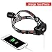 5 Modes LED Flashlight , Hands-free Headlamp Headlight , Waterproof Head Lamp Light, for Camping Hiking Fishing Hunting Morning Running Night Walking BBQ , Also as Power Bank