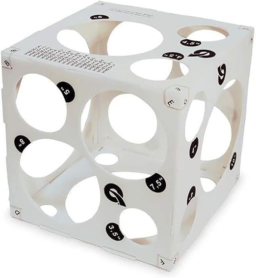 Qualatex Latex Box Balloon Sizer, Large 
