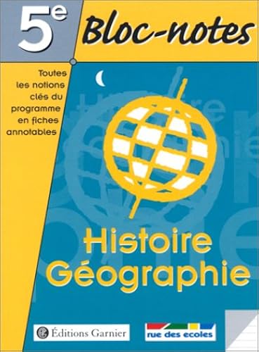 Download Bloc-notes, 5e : Histoire - Géographie PDF