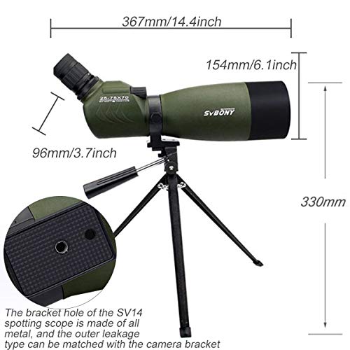 2 SVBONY+20+60x60+25+75x70mm+Telescope+Waterproof