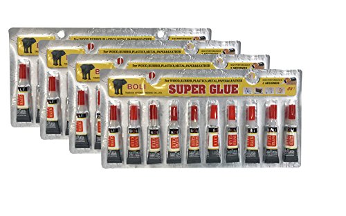 image for MeowInc. 40 Tubes 502 Super Glue Set (1.5g Per Piece) — Adhesive For