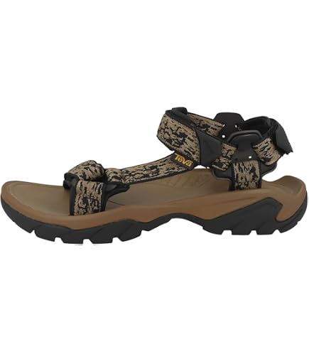 Amazon.com | Teva Men's Terra Fi Lite Open Toe Sandals, Black