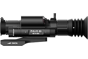 DNT Optics Zulus HD V2 Digital Day/Night Vision Scope with Infrared and Laser Rangefinder & Ballistic Calculator