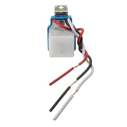 Auto Day/Night On & Off Photocell, Automatic Photo Control Sensor Switch 12V 10A for Lighting