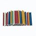 6 Color 60 pcs Glitter Mini Hot Melt Glue Sticks - Blue , Red , Green , Pink , Silver , Gold ( 7 X 100 MM Each )