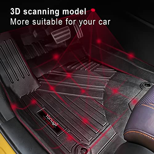 Yonugli Custom Fit for 2023 2024 Honda HR-V Floor Mats and Cargo Liner Full Set All Weather TPE Rubber Protection Mat Honda HRV Accessories (Floor Mat Floor Mats Yonugli Custom Fit For 2023 2024 2025 Honda HR-V And