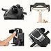 Phone Holder for Car, ZhmThs Dashboard/Windshield Car Phone Mount Holder Esay one Touch For iPhone X 8 Plus 7 6s SE Galaxy S9 S8 Edge S7 S6 Note 8 etc