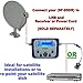 Signal Meter,ELEGIANT Digital Satellite Signal Meter Finder Directv Dish with Compass,Buzzer LCD FTA Dish