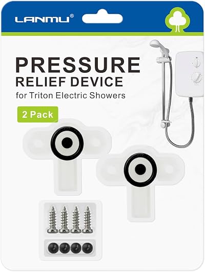 LANMU 2-Pack Pressure Relief Device PRD for Triton Electric Showers