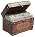 Antique wooden recipe card box