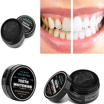 Résultat de recherche d'images pour "pure activated bamboo charcoal white teeth whitening powder"