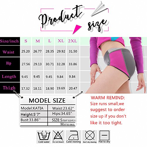 image for Leisure&Sports Neoprene Shorts Women with Premium Flexible Neoprene, W