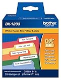 Brother DK-1203 File Folder Label Roll