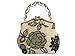 Covelin Women's Small Tote Handbag Flower Beaded Clutch Evening Bag Hot