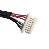 ZAHARA DC Power Jack Charging Port Cable for Dell Inspiron 15-7558 7568 7569 view 3