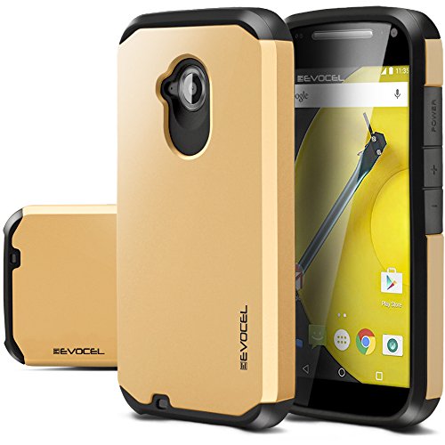 Moto E (2nd Gen) Case, Evocel Dual Layer Armor Protector Case For Motorola Moto E2 (2nd Generation / 2015 Release) (Cricket / Boost Mobile / Sprint / Verizon / Virgin Mobile) - Gold Medal Moto E (2nd Gen) Case, Evocel Dual Layer Armor Protector Case For Motorola Moto E2 (2nd Generation / 2015 Release) (Cricket / Boost Mobile / Sprint / Verizon / Virgin Mobile) - Gold Medal
