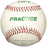 Macgregor 79PY Boys Practice Baseball, White, Youth (One Dozen)
