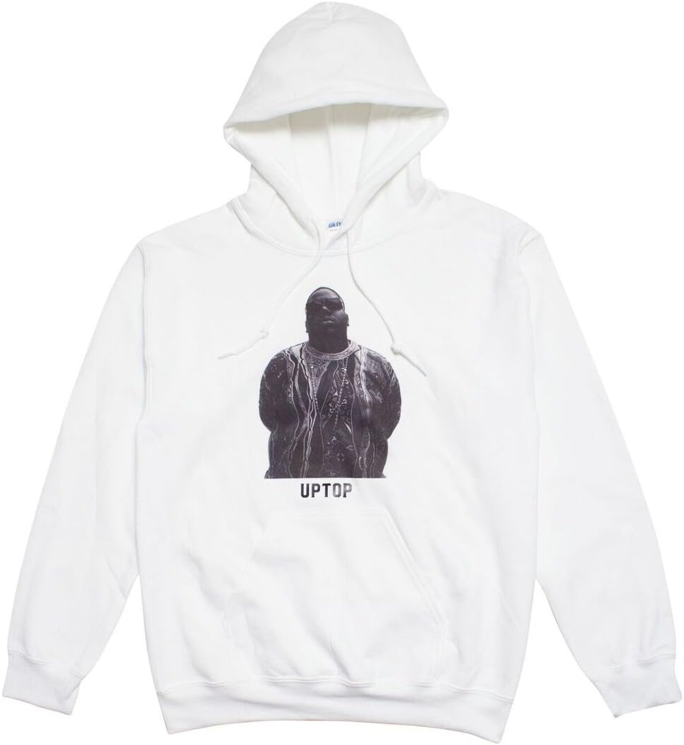 Biggie B.I.G Smalls Hoodie - White