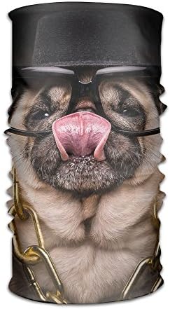 It's Pug Life Magic Elastic Solid Fishing Mask Tube Mask Face Bandana Mask For Fishing, Hiking, Running, Motorcycling