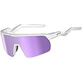 ATTCL Sports Sunglasses for Men Women: UV400 Protection Running Sunglasses Wrap Around Glasses for Cycling Baseball Fishing