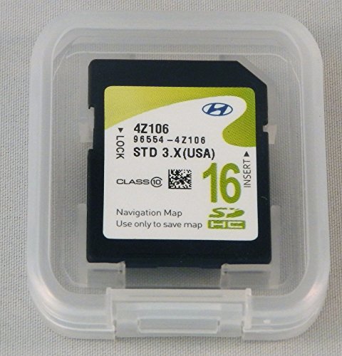4Z106 2012 2013 2014 2015 2016 Hyundai Santa Fe (SANTAFE) Navigation MAP SD Card,GPS,U.S.A OEM 96554-4Z106