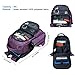 MarsBro Laptop Backpack, Business Travel College Backpack with USB Charging Port Water Resistant Anti Theft 15.6 Inch Bag for Women Men Purple