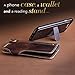 KArt- iPhone 8 Plus, iPhone 7 Plus Wallet Case [ Detachable SlimCase] Genuine Leather Phone Case [Credit Card Slots] Vintage Flip Case Cover ,Functional Kickstand[Gift Box] -Free Screen Protector