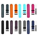 Baaletc Silicone Replacement Smart Wrist Watch Accessory Band Strap for Garmin Vivoactive, One Size
