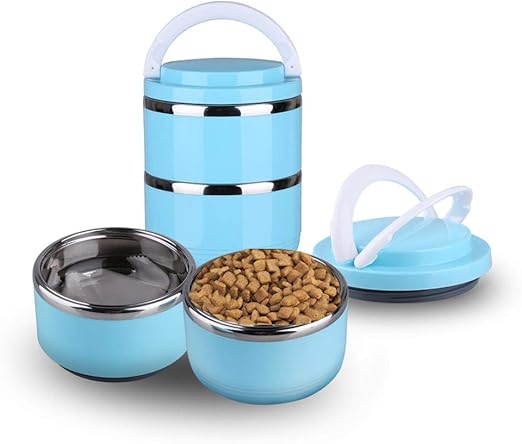 dog travel bowl set