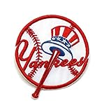 Yankee's Baseball Fully Embroidered Iron On Patch InspireMe Family Owned 3