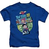 Teen Titans Go Boys' T Childrens T-shirt Blue