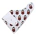 Baby Bandana Drool Bibs for Boys, Super Absorbent Organic Teething Bib Cotton 8-Pack (Woodland)