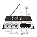 Car Amplifier, ELEGIANT Mini Hi-Fi Stereo Super Bass Audio Audio Power Amplifier with Remote Control,Support FM/MP3/TF/USB/DVD for Car Motorcycle Home