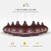 VicTsing 300ml Essential Oil Diffuser, Wood Grain Ultrasonic Aroma Cool Mist Humidifier for Office Home Bedroom Baby Room Study Yoga Spa (Brown)