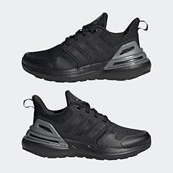 adidas RapidaSport Running Shoe, Black/Black/Iron