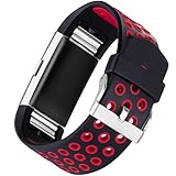 For Fitbit Charge 2 Bands, Maledan Replacement Accessory Sport Bands With Air Holes for Fitbit Charge 2 HR, Small