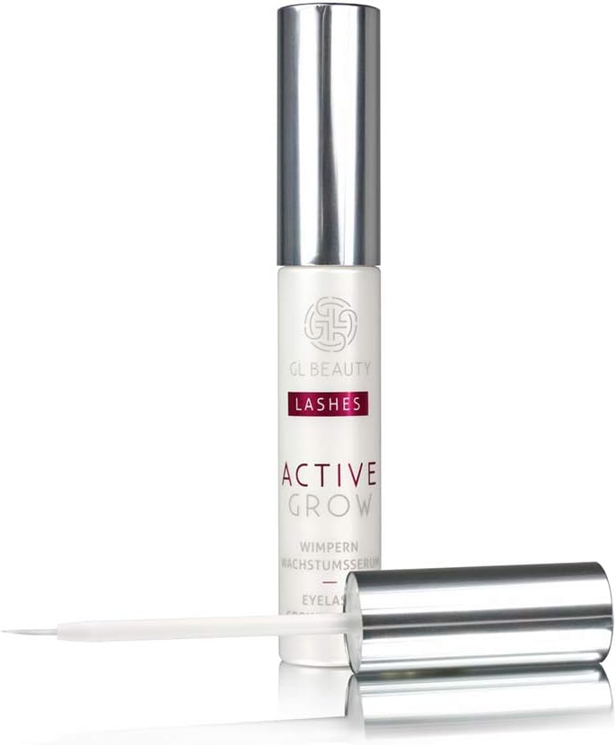 Active Grow Eyelash Serum (3 ml. Volume Capacity (3 Months) Hormone Free Recommended by Bloggern