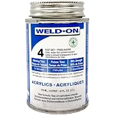 Weld-On #4 Cement, Low-VOC Non-Chlorinated Formula, Quarter Pint