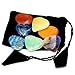 Chakra Stones - Heart Shaped Chakra 7 Stones - Chakra Set - with Rock Paradise Exclusive Certificate of Authenticity (AM2B5-05)