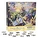 Disney Parks Thomas Kinkade Beauty and the Beast Falling in Love Puzzle 1000 ...