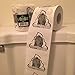 Hillary Clinton Toilet Paper Roll - HILLARYously Funny Gag Gift - Safe to Use, Non Toxic