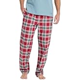 Life is Good. Men's Check Pattern Classic Sleep Pant, Adirondack Red