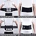 Freetoo Back Brace for Lower Back Pain Relief with 4 Stays, Breathable Back Support with Knitted Fabric, Custom Fit with 2 Adjustable Straps, Anti-skid Waist belt for Women Men Herniated Disc Sciatica