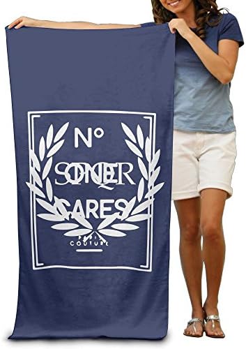 ShanxianP No One Cares Soft Lightweight Beach Towel Pool Towel 3050