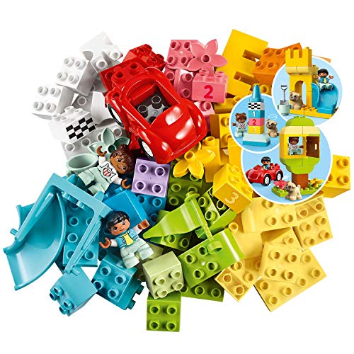 LEGO 10914 DUPLO Deluxe Steinebox, Lernspielzeug mit Bausteinen und Aufbewahrungsbox, Kreativbox für Babys und Kleinkinder von 1,5 - 3 Jahre, Geschenkset – Bild 5