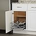 Household Essentials C2515-1 Glidez Non-Slip 1-Tier Sliding Cabinet Organizer, 14.5