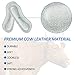 Leather Heel Grips Heel Liners Heel Shoe Inserts Unisex Abrasion & Blister Resistant Adhesive Heel liners-10 Pieces