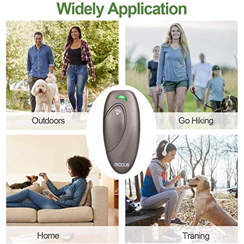 MODUS Ultrasonic Bark Control Device - Anti Barking Device Dog Training Aid 2 in 1 Control Range of 16.4 Ft W/Anti-Static Wrist Strap LED Indicate Walk a Dog Outdoor - Thumbnail 6
